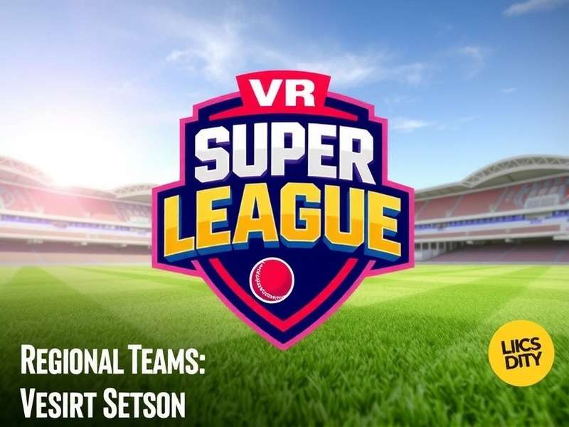 VR Cricket Super League Regional Teams Logos